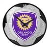 Orlando City: Soccer Ball - Modern Disc Wall Clock