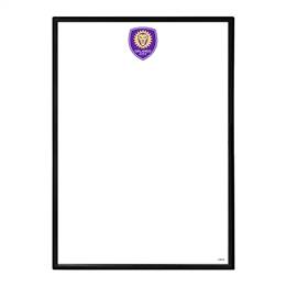 Orlando City: Framed Dry Erase Wall Sign