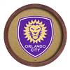 Orlando City: "Faux" Barrel Framed Cork Board  
