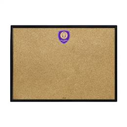 Orlando City: Framed Cork Board Wall Sign