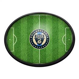 Philadelphia Union: Pitch - Oval Slimline Lighted Wall Sign