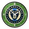 Philadelphia Union: Pitch - Modern Disc Wall Clock