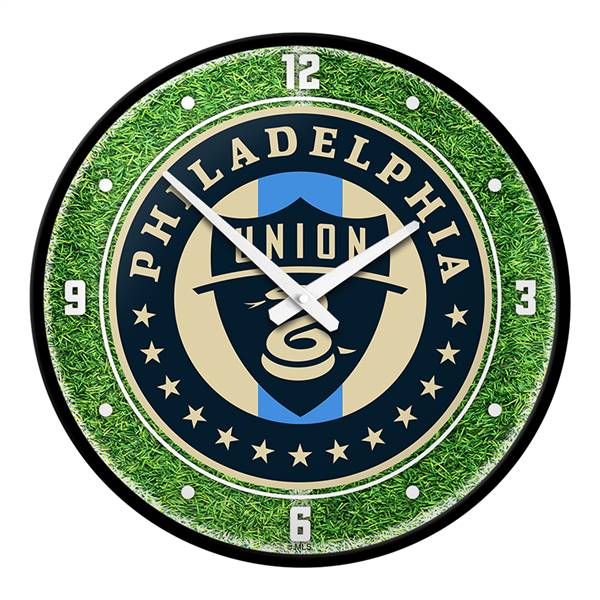 Philadelphia Union: Pitch - Modern Disc Wall Clock