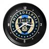 Philadelphia Union: Ribbed Frame Wall Clock