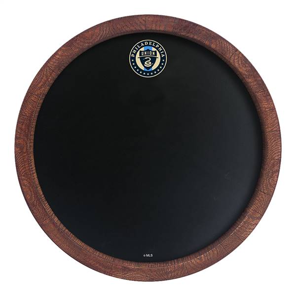 Philadelphia Union: Chalkboard "Faux" Barrel Top Sign  