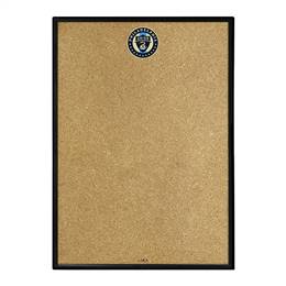 Philadelphia Union: Framed Cork Board Wall Sign