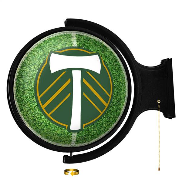 Portland Timbers: Pitch - Original Round Rotating Lighted Wall Sign  