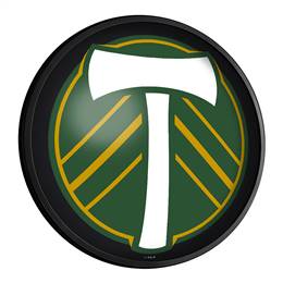 Portland Timbers: Round Slimline Lighted Wall Sign