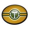 Portland Timbers: Oval Slimline Lighted Wall Sign