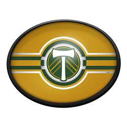 Portland Timbers: Oval Slimline Lighted Wall Sign