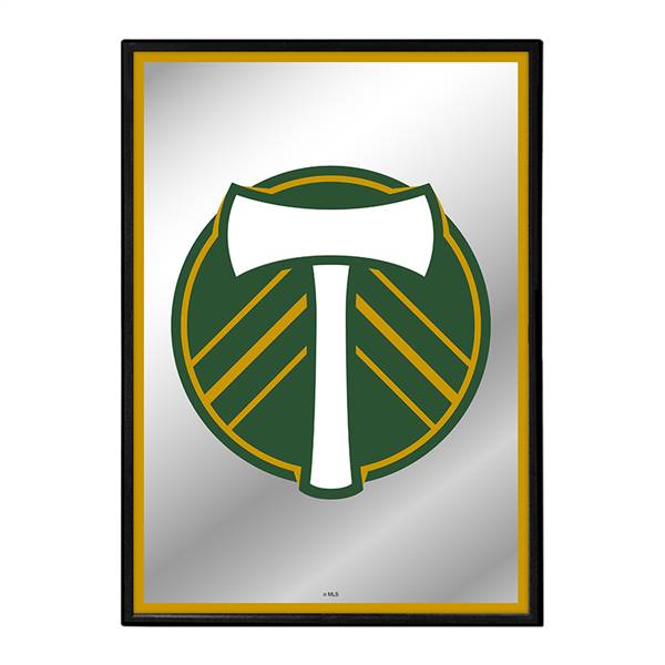 Portland Timbers: Framed Mirrored Wall Sign