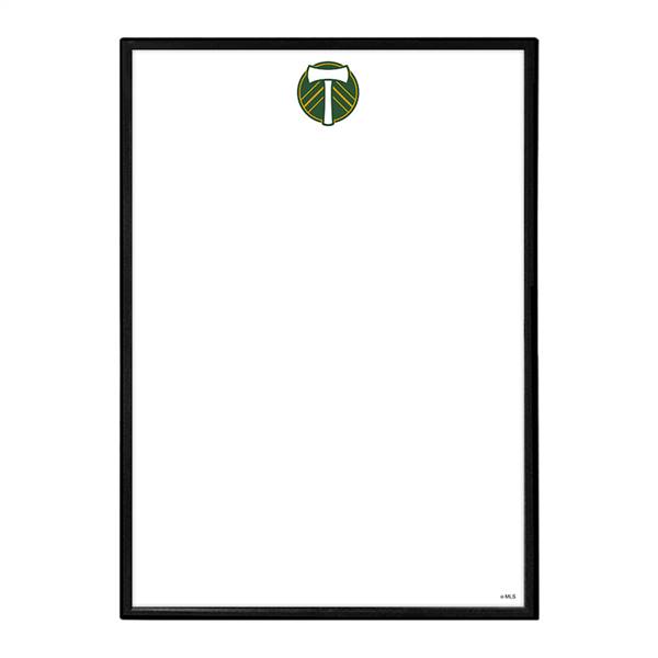 Portland Timbers: Framed Dry Erase Wall Sign