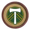 Portland Timbers: "Faux" Barrel Framed Cork Board  