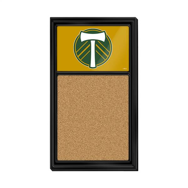 Portland Timbers: Cork Note Board