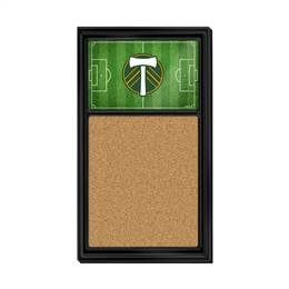 Portland Timbers: Pitch - Cork Note Board