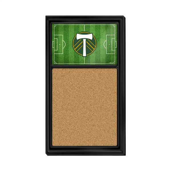 Portland Timbers: Pitch - Cork Note Board