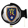 Real Salt Lake: Soccer Ball - Original Round Rotating Lighted Wall Sign