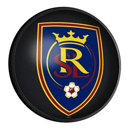 Real Salt Lake: Round Slimline Lighted Wall Sign