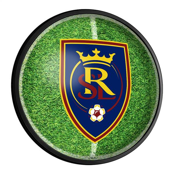 Real Salt Lake: Pitch - Round Slimline Lighted Wall Sign