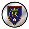 Real Salt Lake: Modern Disc Mirrored Wall Sign