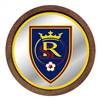 Real Salt Lake: Barrel Top Framed Mirror Mirrored Wall Sign