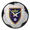 Real Salt Lake: Soccer Ball - Modern Disc Wall Clock