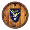 Real Salt Lake: "Faux" Barrel Top Clock  