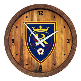 Real Salt Lake: "Faux" Barrel Top Clock  