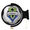 Seattle Sounders: Soccer Ball - Original Round Rotating Lighted Wall Sign