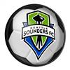 Seattle Sounders: Soccer - Round Slimline Lighted Wall Sign