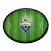 Seattle Sounders: Pitch - Oval Slimline Lighted Wall Sign