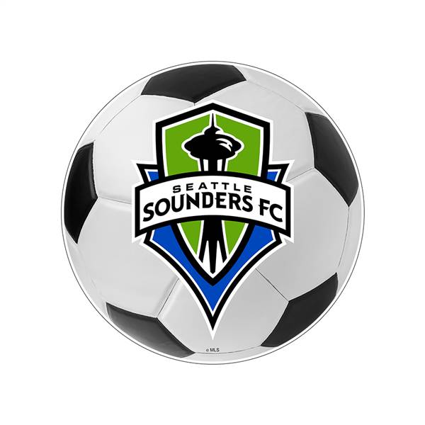 Seattle Sounders: Soccer Ball - Edge Glow Lighted Wall Sign