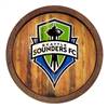 Seattle Sounders: Weathered "Faux" Barrel Top Sign  