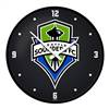 Seattle Sounders: Modern Disc Wall Clock