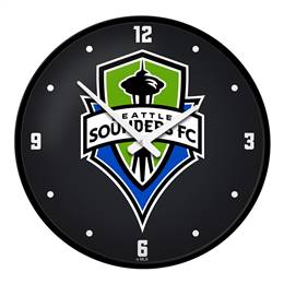 Seattle Sounders: Modern Disc Wall Clock
