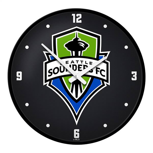 Seattle Sounders: Modern Disc Wall Clock