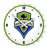 Seattle Sounders: Bottle Cap Lighted Wall Clock