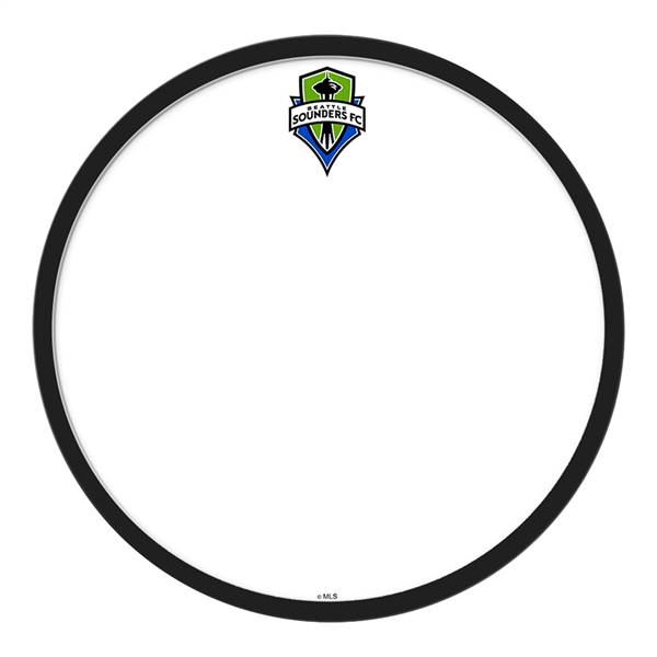 Seattle Sounders: Modern Disc Dry Erase Wall Sign