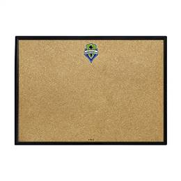 Seattle Sounders: Framed Cork Board Wall Sign