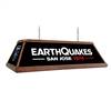San Jose Earthquakes: Premium Wood Pool Table Light