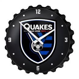 San Jose Earthquakes: Bottle Cap Wall Clock