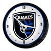San Jose Earthquakes: Retro Lighted Wall Clock