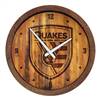 San Jose Earthquakes: Branded "Faux" Barrel Top Clock  