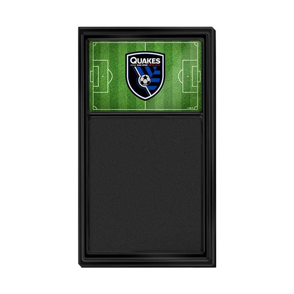 San Jose Earthquakes: Pitch - Chalk Note Board