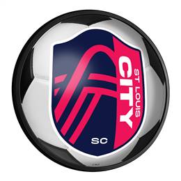 St. Louis CITYSC: Soccer - Round Slimline Lighted Wall Sign
