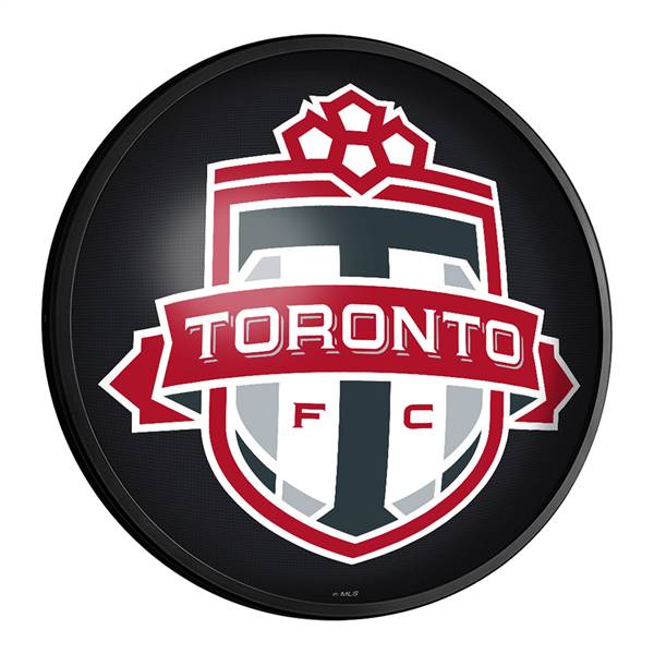 Toronto FC: Round Slimline Lighted Wall Sign