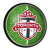 Toronto FC: Pitch - Round Slimline Lighted Wall Sign