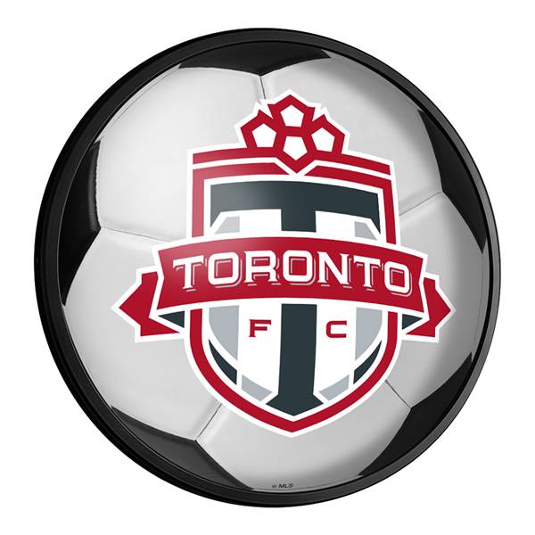 Toronto FC: Soccer - Round Slimline Lighted Wall Sign