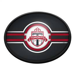 Toronto FC: Oval Slimline Lighted Wall Sign