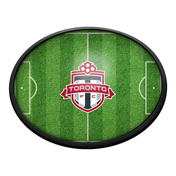 Toronto FC: Pitch - Oval Slimline Lighted Wall Sign